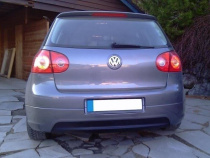 VW GOLF V GTI EDITION 30 2003-2009 Bakre Diffuser (Utan urtag för utblås) Maxton Design